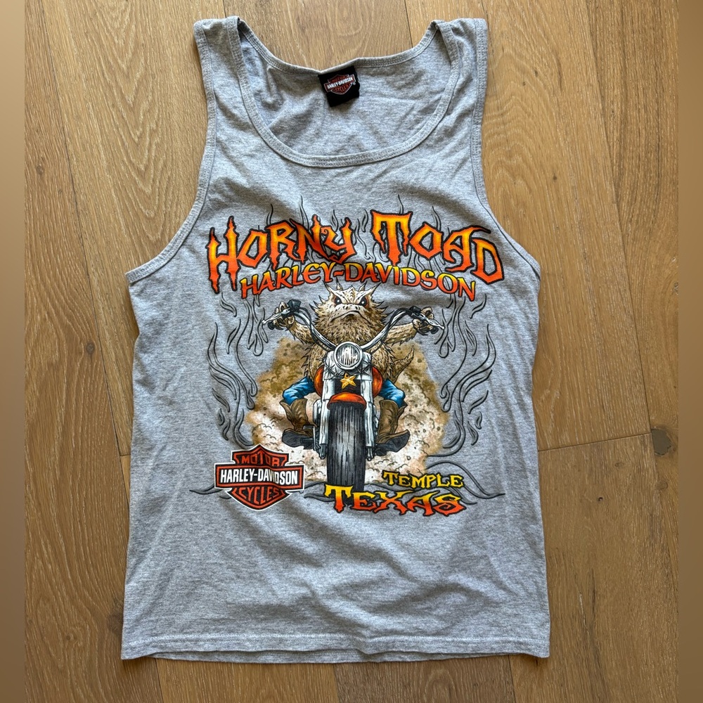 Harley Davidson Temple Tx Horny Toad tank